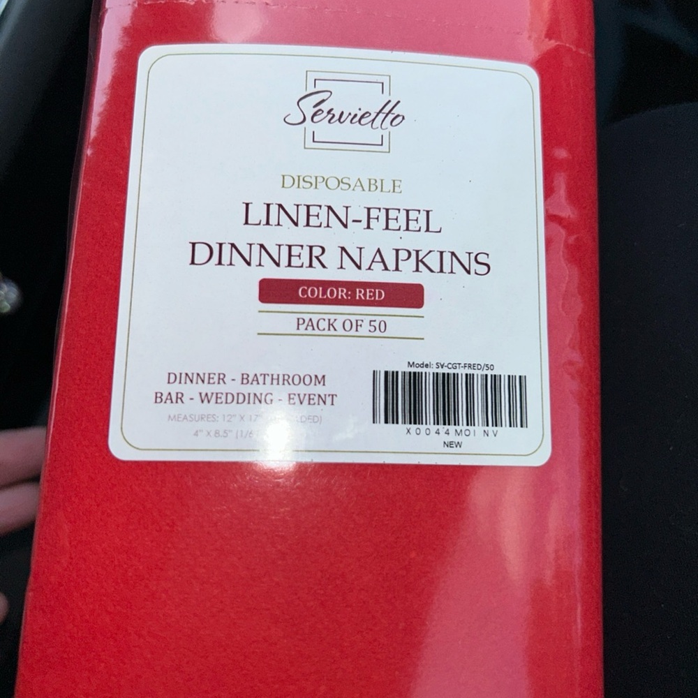 Servietto linen-feel dinner napkins